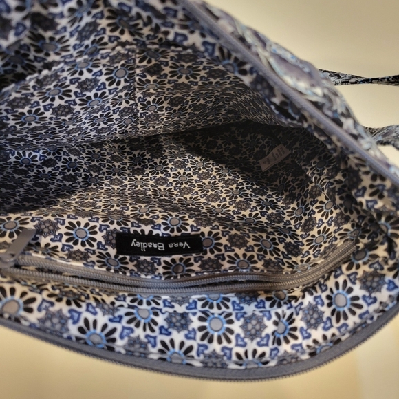 Vera Bradley Black and Blue Patterned Women's Bag - Picture 4 of 6